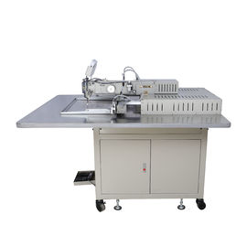 China Einzelnes Nadel-Muster-nähende Maschine, Flachbett, das Maschine mit Tabelle herstellt fournisseur