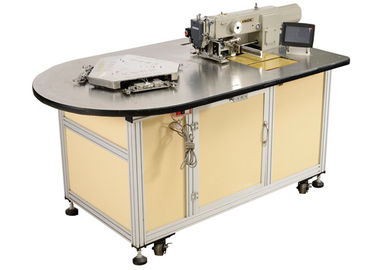 Automatische industrielle lederne Nähmaschine für Arbeitsplätze der Ledertasche-Drehscheibe-3 fournisseur